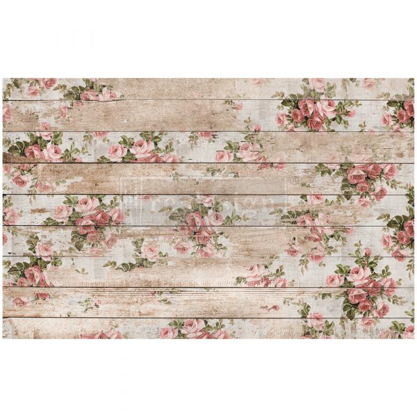 Shabby Floral Tissue Paper