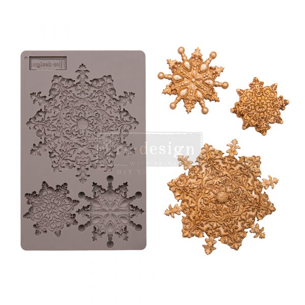 ReDesign with Prima Mould - Snowflake Jewels