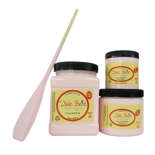 Dixie Belle Chalk Mineral Paint - Soft Pink