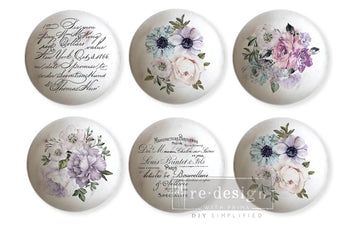 ReDesign with Prima Knob Transfers - Spring Meadow