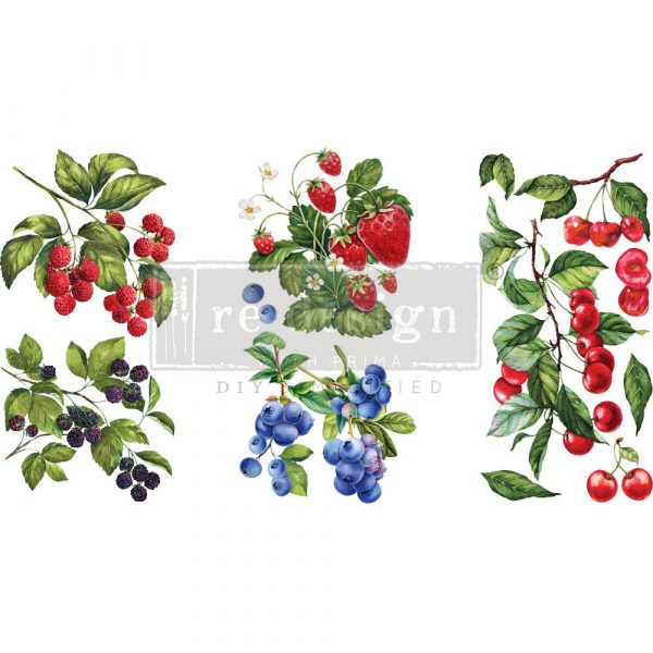 Transfer 6x12 - Sweet Berries
