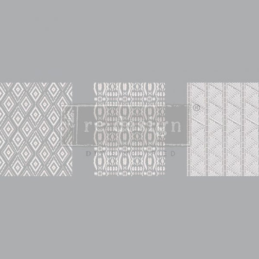 Transfer 8.5x11 - Woven with Lace